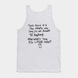 KVLI3N ''LOSER'' Tank Top